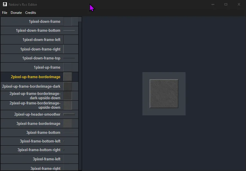 cover preview of Nekiro Rcc Editor