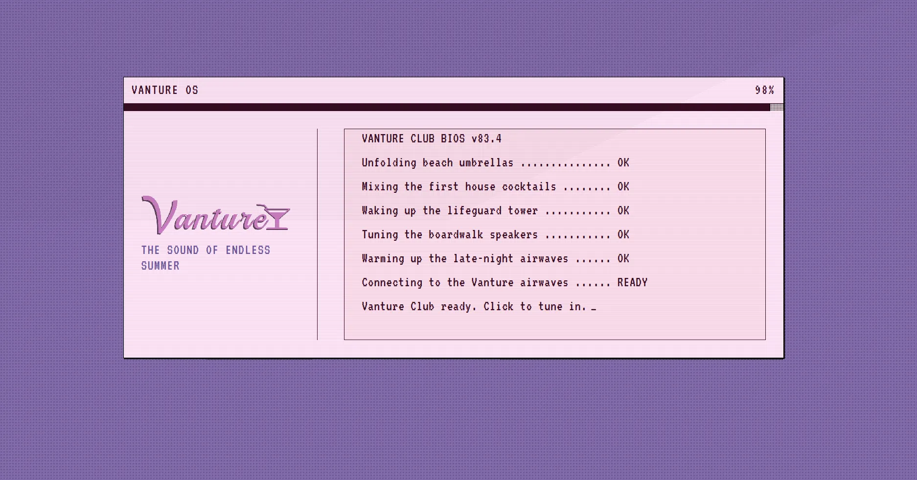 Cover image for Vanture Club